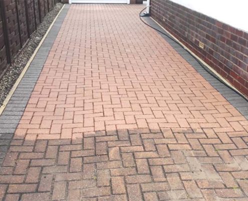 Driveway and patio cleaning in Cannock